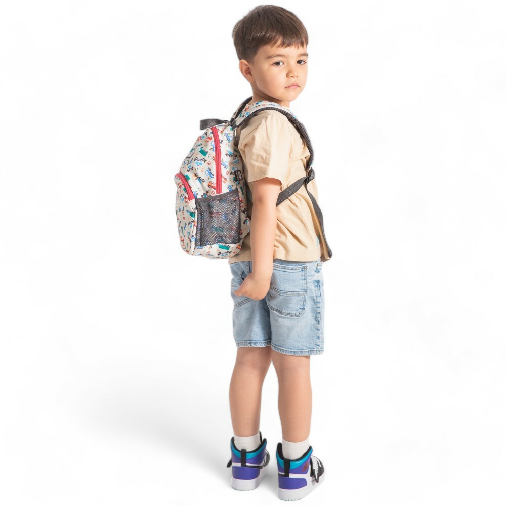 Toddler Backpack , Traffic Cars