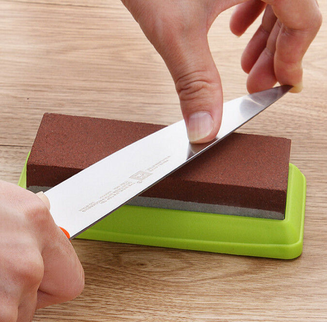Double-sided non-slip whetstones for home kitchens