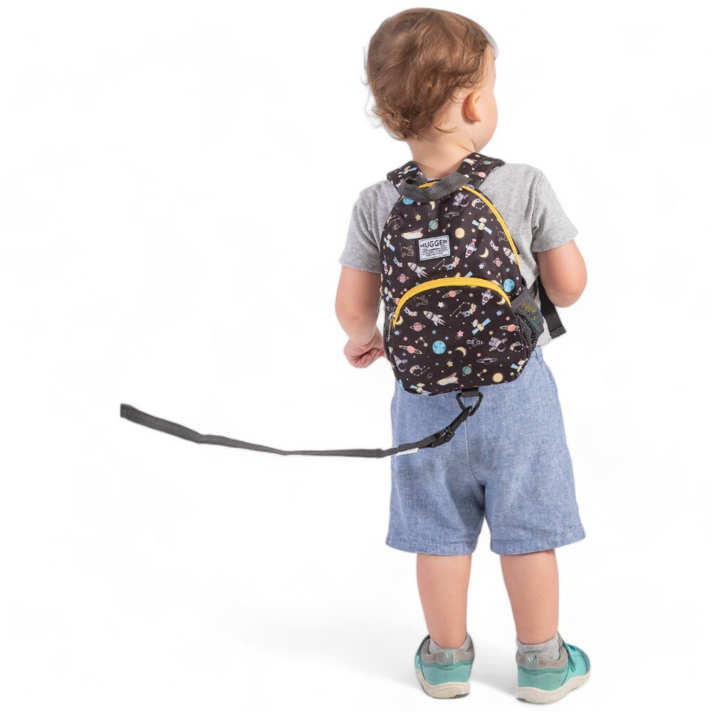 Toddler Backpack With Safety Leash , Space