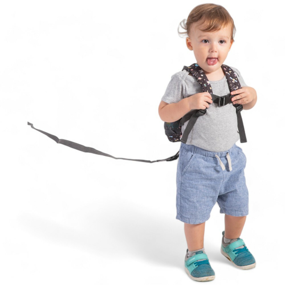 Toddler Backpack With Safety Leash , Space