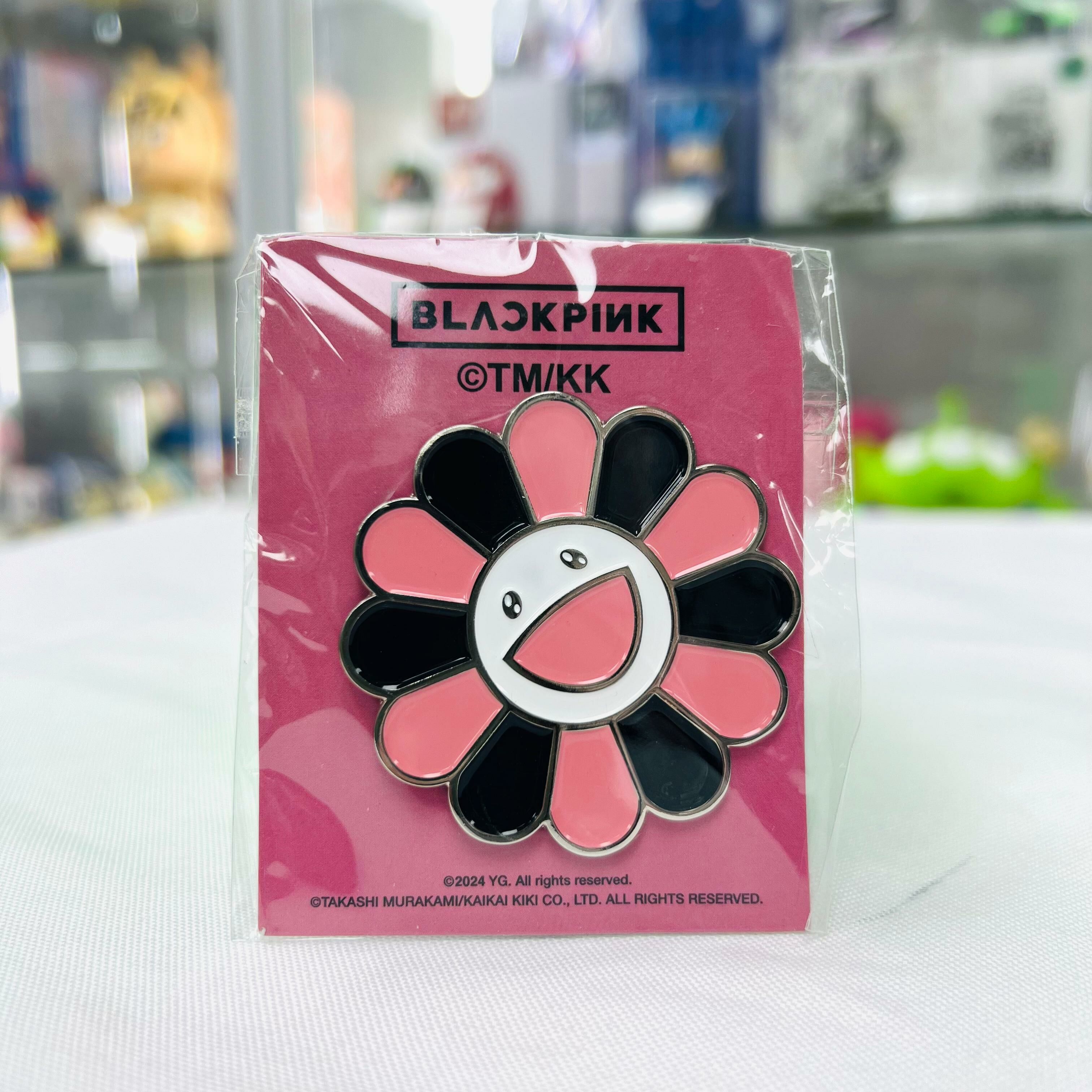 BLACKPINK + Takashi Murakami Enamel Pin (BLACKPINK Flower)