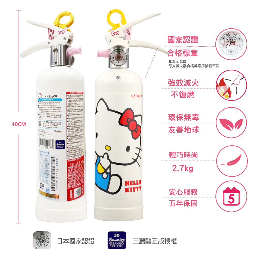 家用滅火器特色