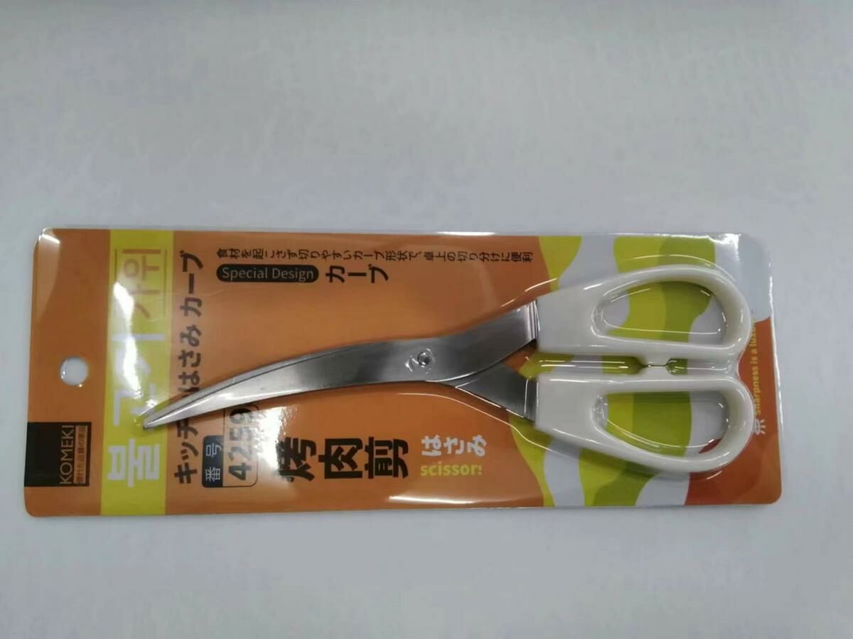 Stainless steel elbow scissors (Korean barbecue scissors)