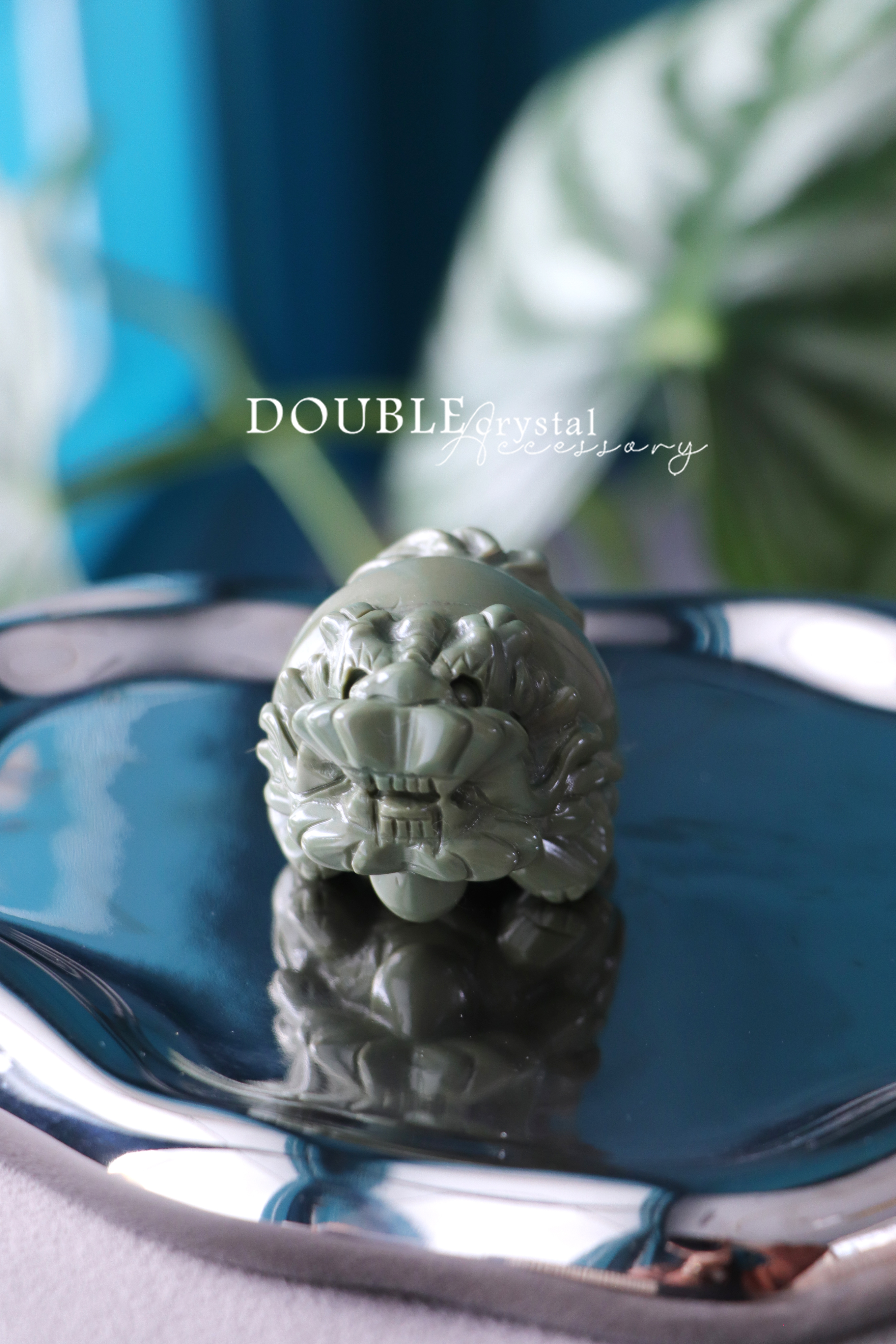 彩色碧玉綠色抹茶龍龜