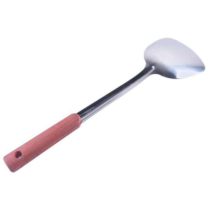 Hanging stainless steel spatula(36.5*9.5cm)