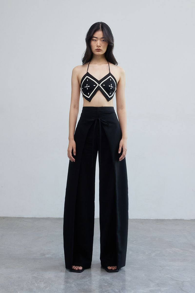 Vicky - High-waisted trousers - Wide leg