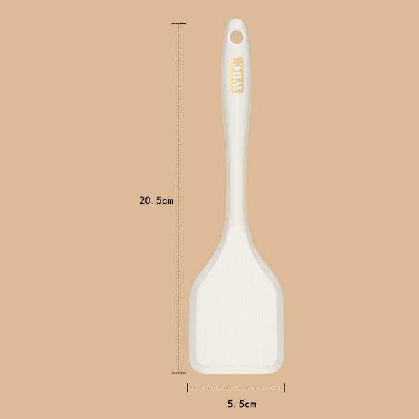 High temperature resistant silicone spatula ([White] baby pacifier grade glue - spatula)