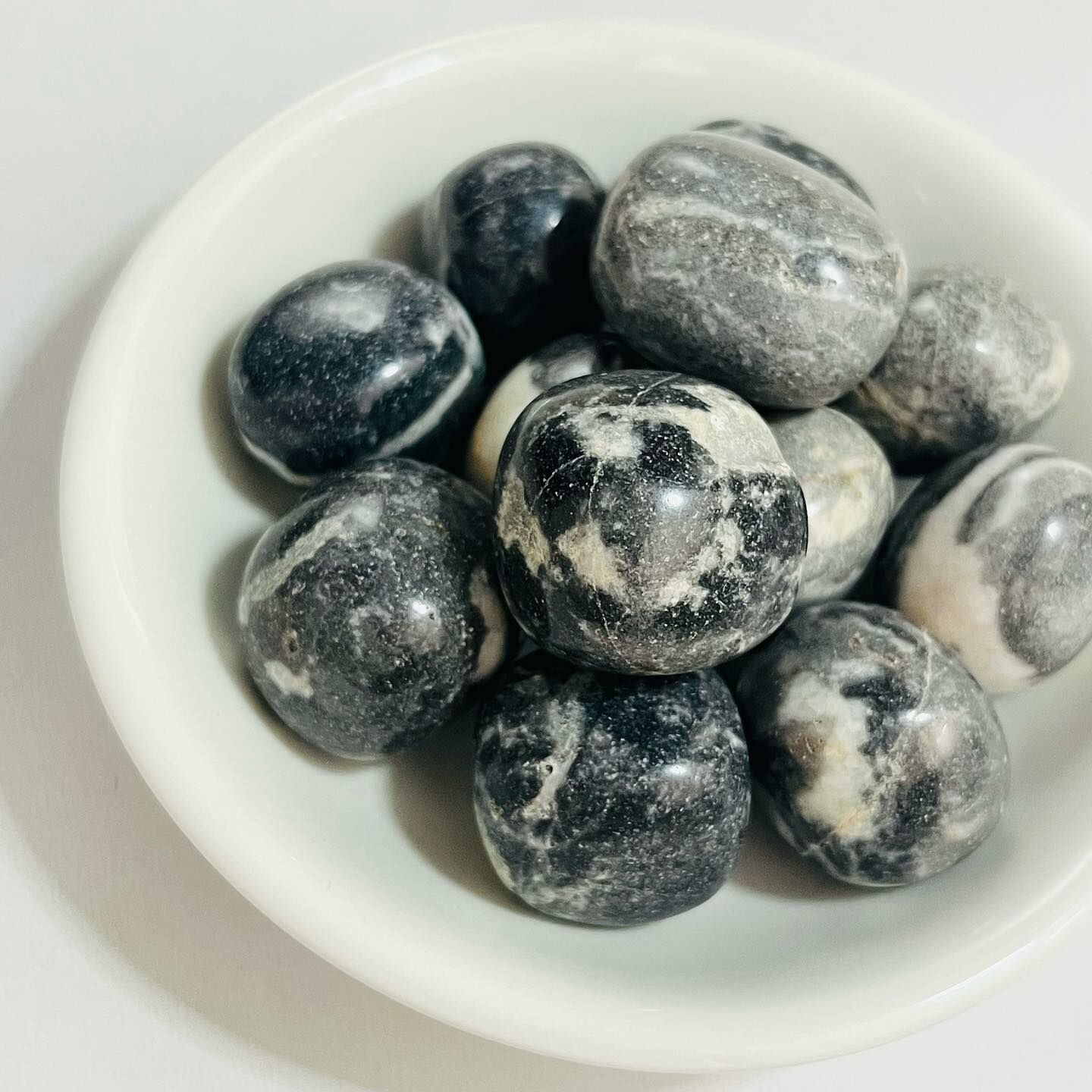 [原石] 斑馬石 水晶滾石