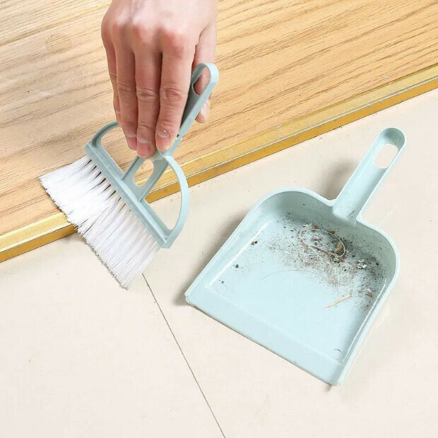 Mini Broom Sweep Set (Nordic Blue)