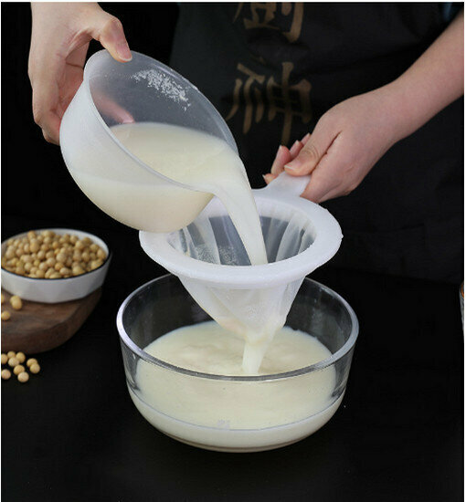 【Single】Multi-function filter funnel Filter soy milk (specification 400 mesh) Filter coffee with medicinal residue