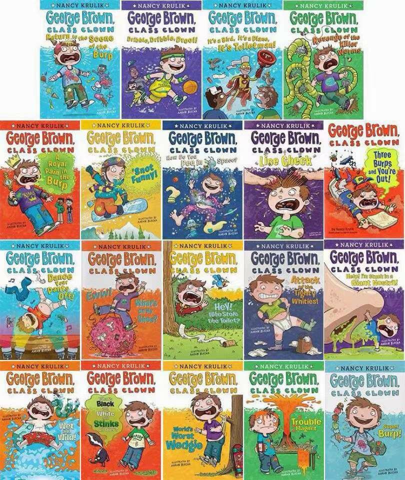 George Brown, Class Clown 19 books Collection by Nancy Krulik (Author), Aaron Blecha (Illustrator)