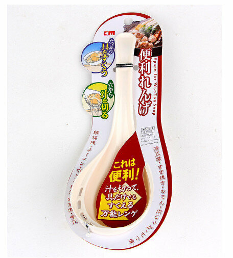 Convenient soup spoon【Specification item number:1013】【Random color】