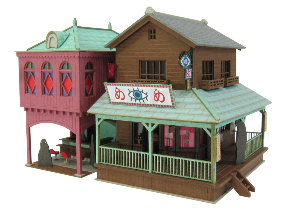 Sankei 情景 MK07-05 N規 不思議之町 2 (神隱少女內的建物).套件