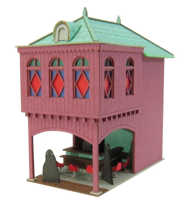 Sankei 情景 MK07-05 N規 不思議之町 2 (神隱少女內的建物).套件