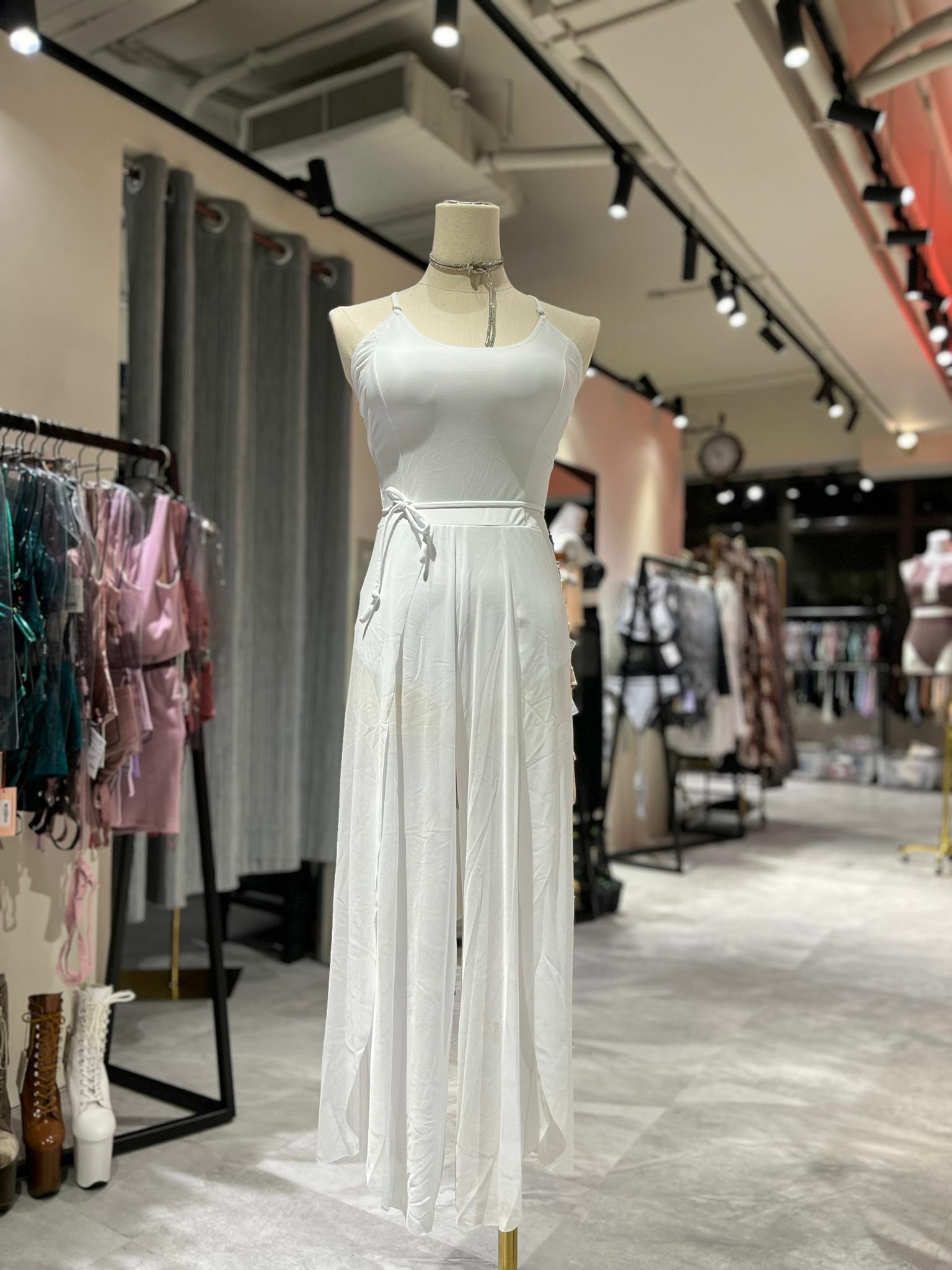 Overall Fly Exo-White Mesh