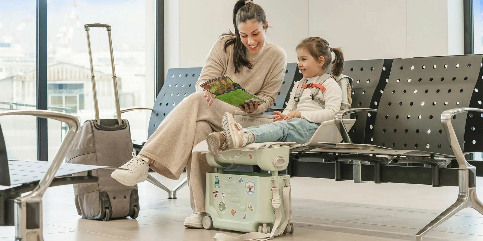 JetKids™by Stokke®Bed Box V3 & Backpack Travel 2 pcs bundle