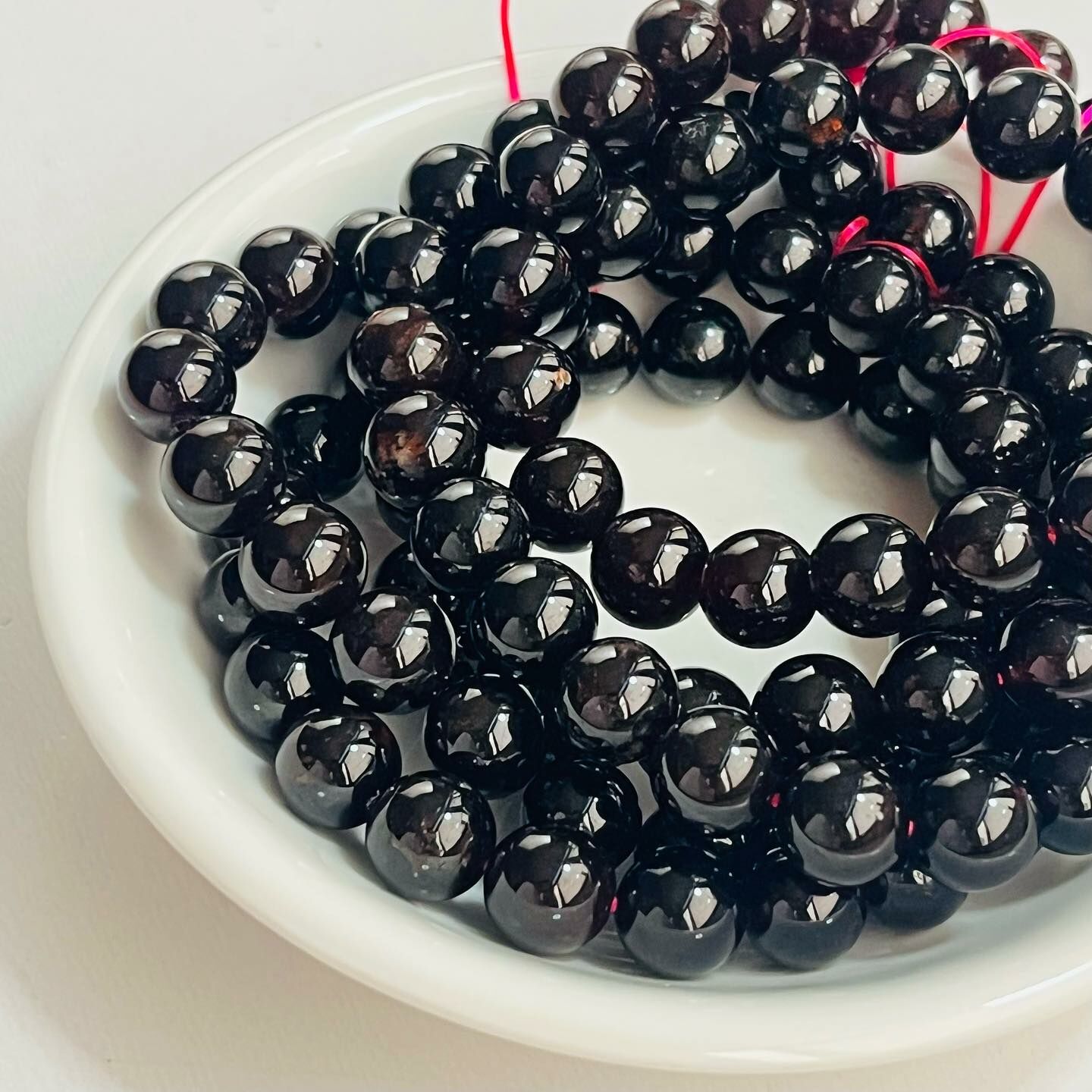 [原石] 石榴石 水晶手串