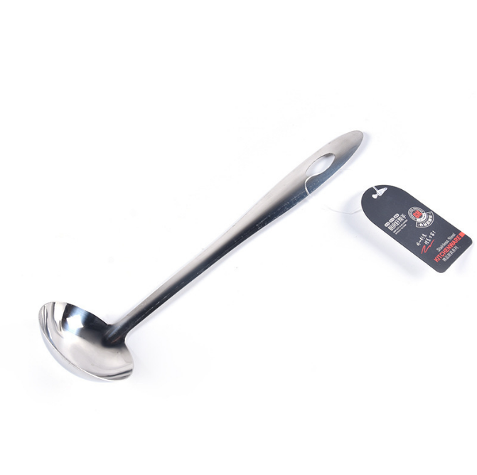 Hanging stainless steel soup spoon(26.5*6cm)