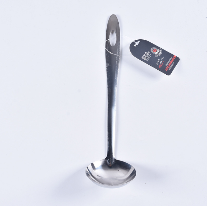 Hanging stainless steel soup spoon(26.5*6cm)