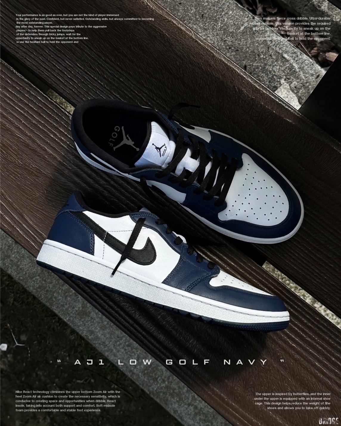 AJ1 LOW GOLF 特殊限定 『午夜藍』