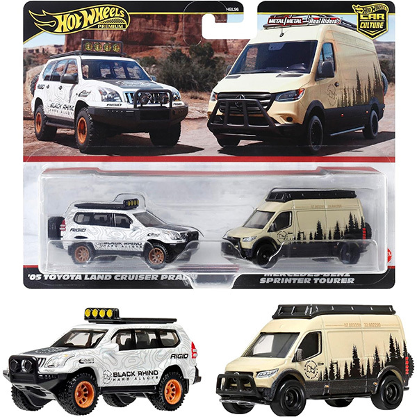 Hot wheels 代理版 SprinterTourer/05LandCruiserPrado