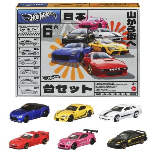 Hot wheels 代理版 Streets of Japan組合包HRX54-9866