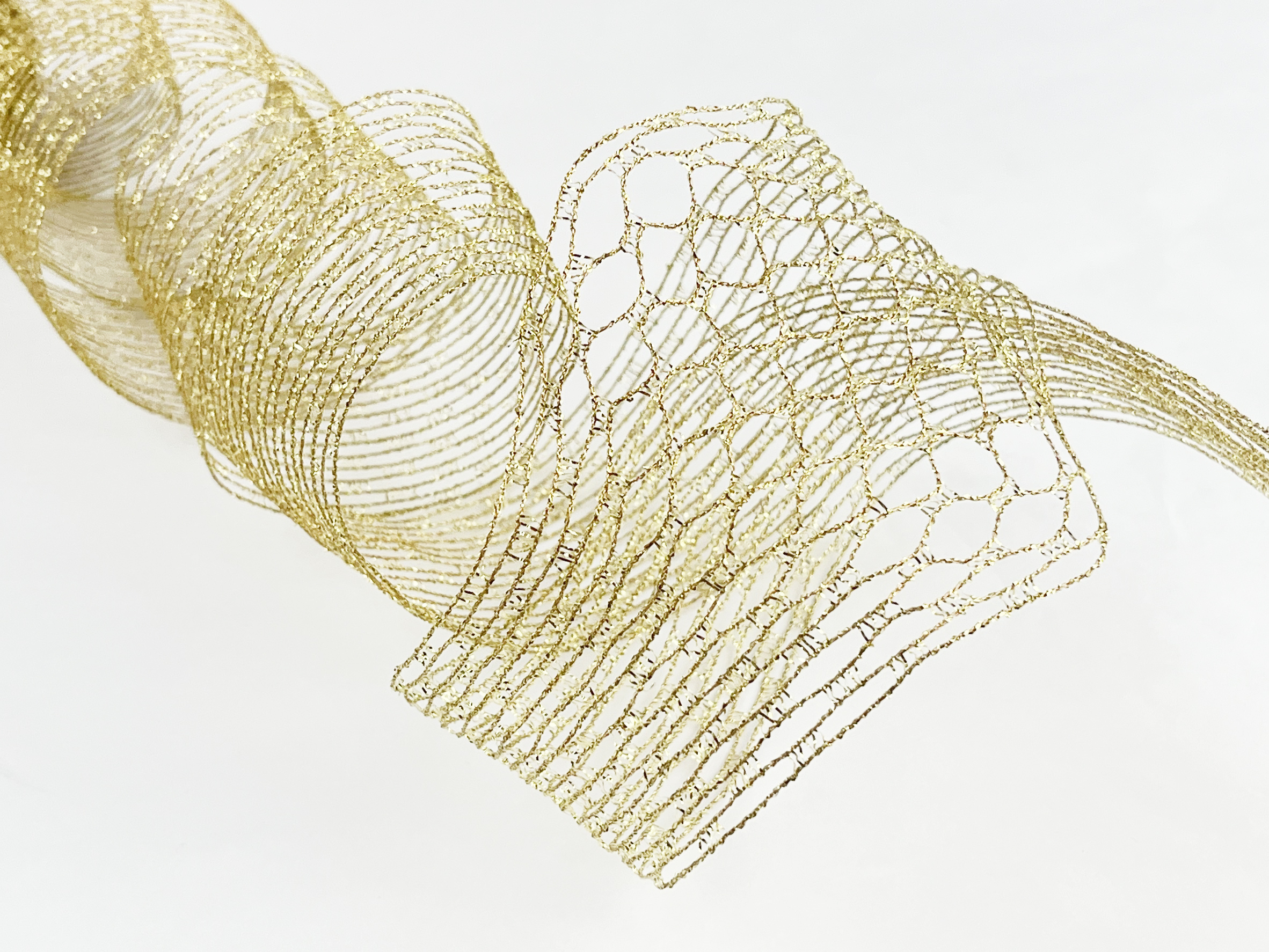 編織金蔥網格/微彈性/鐵絲