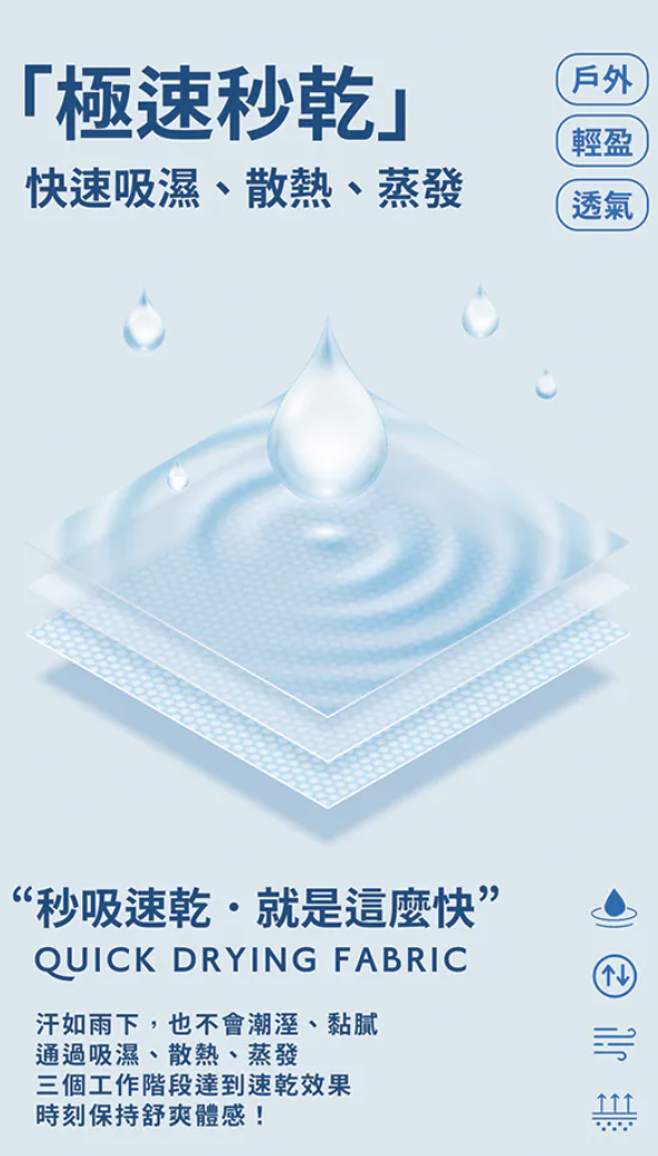 涼感冰絲速乾重磅短T官方速乾照