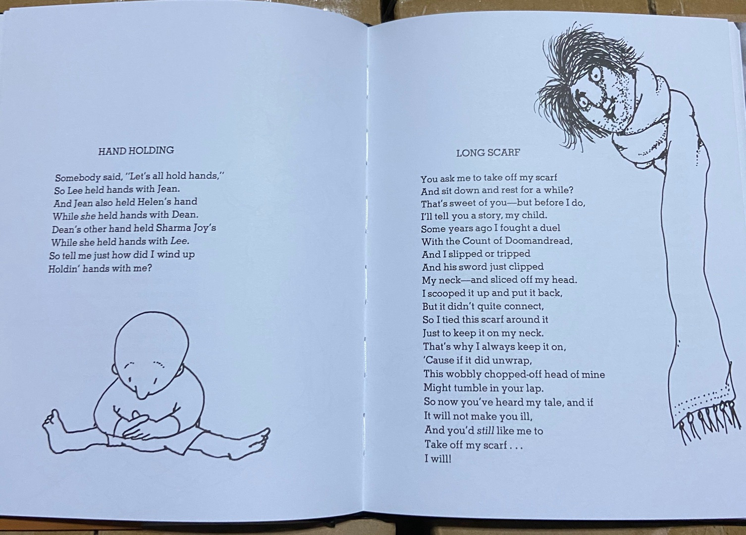 Poems & Drawings Where the Sidewalk Ends A Light in the Attic Falling Up 3 Volumes