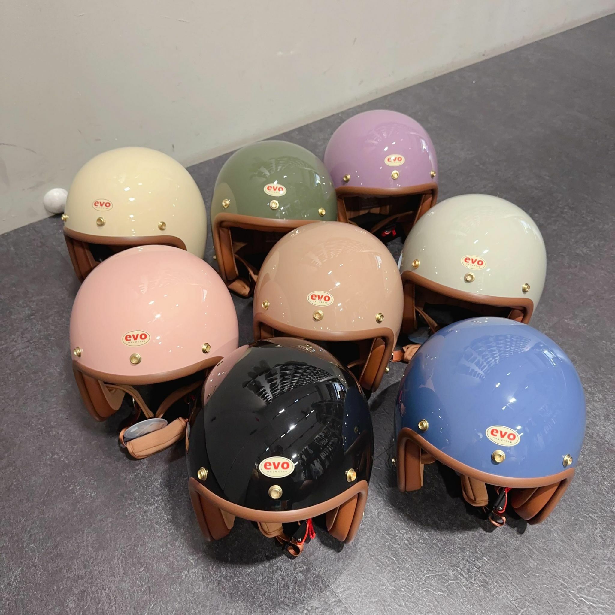EVO 安全帽 復古款 2.0