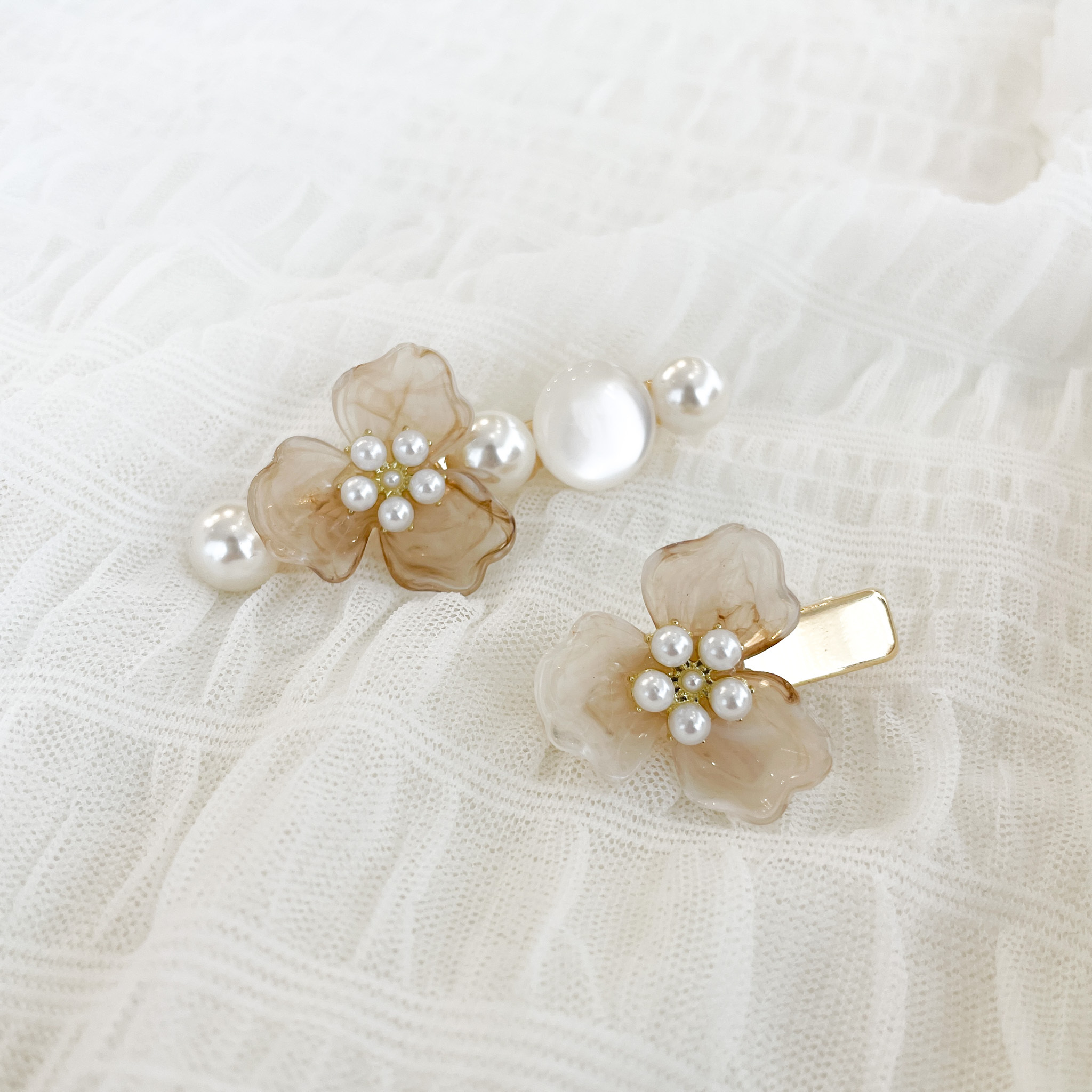 AC117 Darling Flower Hair Clip Set