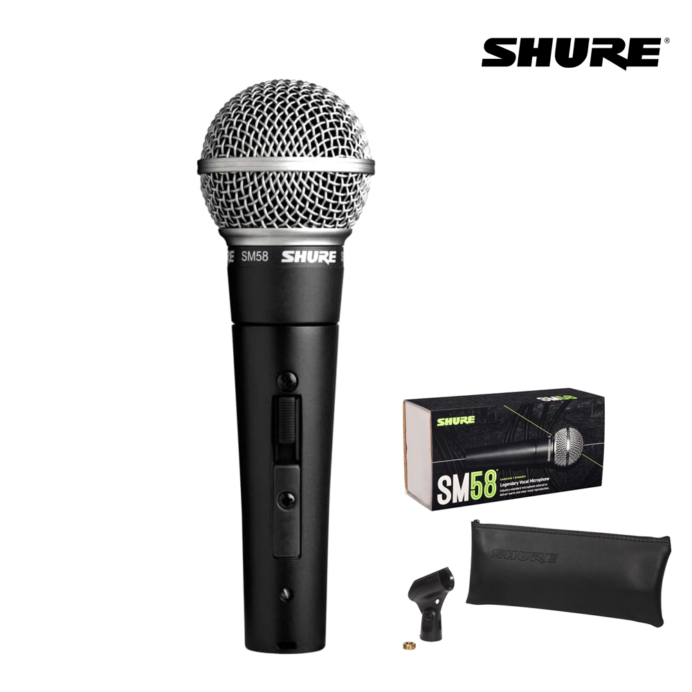 SHURE SM58 SE 舒爾 動圈 人聲 麥克風 有開關 動圈麥克風 SHU-SM58SE