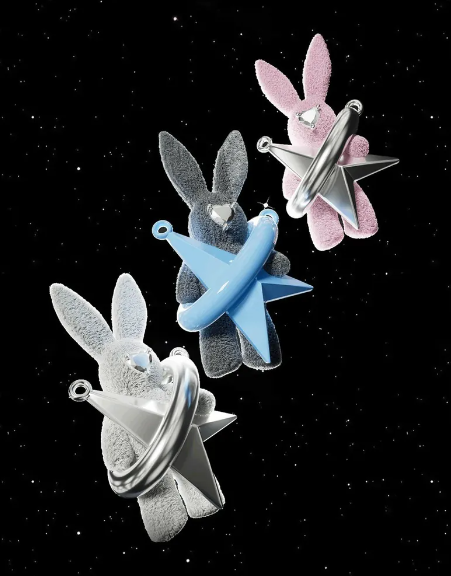 VSCH "星之兔系列" 抱抱兔項鍊