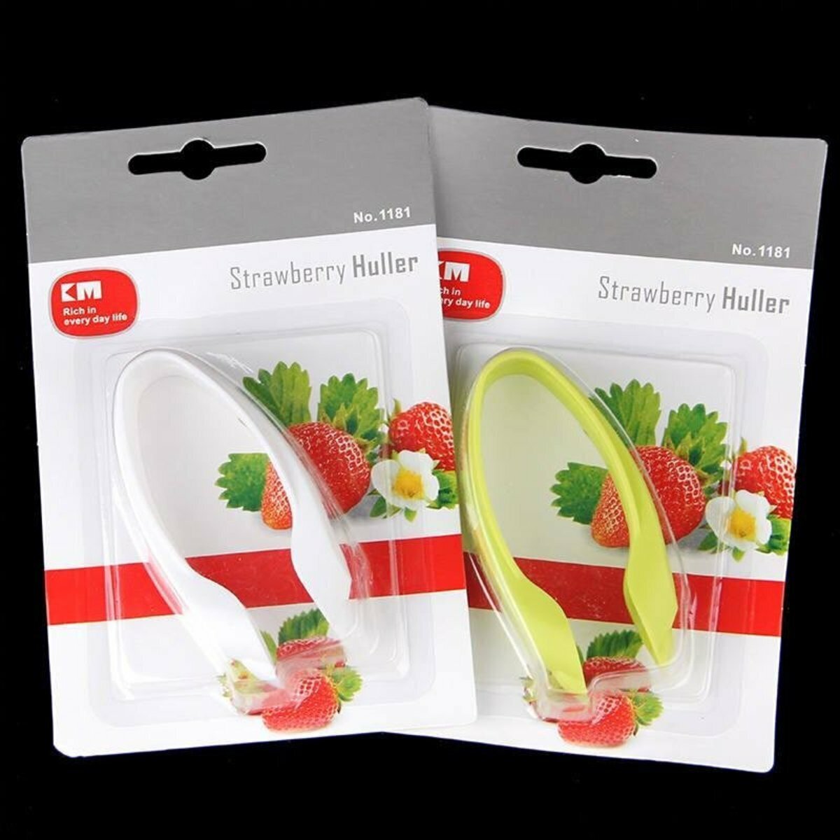 【1 Pack】Creative Strawberry Clip Leaf Removal Clip (Random Color)