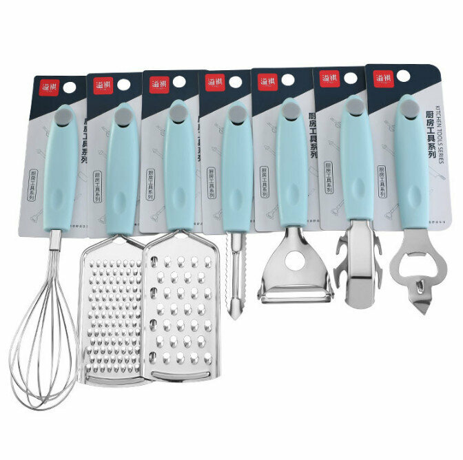 Non-stiff steel multi-function anti-scald dish clamp【YB8524 dish clamp blue】