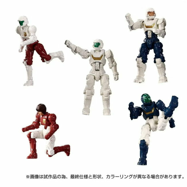 Diaclone DA-107 DIA-NAUTS /Ver.2.0 & Female Member set (TTMALL Exclusive)