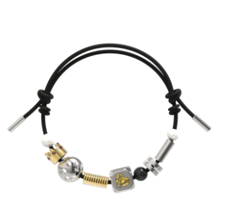 VSCH 笑臉方塊編織手鍊