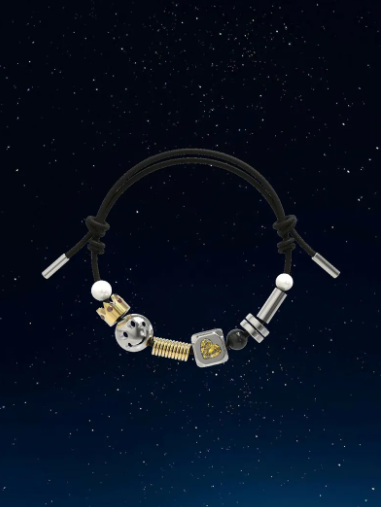 VSCH 笑臉方塊編織手鍊