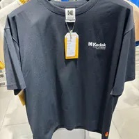 [S] KODAK AIRCHROME SORONA SEMI-OVERFIT SHORT SLEEVE T-SHIRT,BLACK, K4223ERS37-BLK (SKD48)