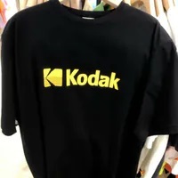 [S] KODAK BIG LOGO AERO COOL REGULAR FIT SHORT SLEEVE T-SHIRT,BLACK, K4223ERS26-BLK (SKD50)