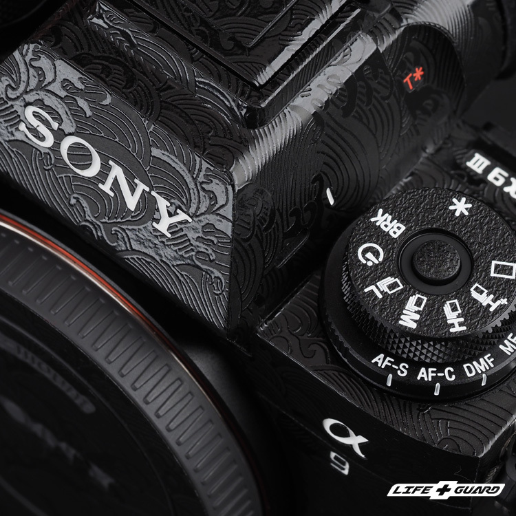 LIFE+GUARD SONY A93 A9 III 相機貼膜特寫展示圖