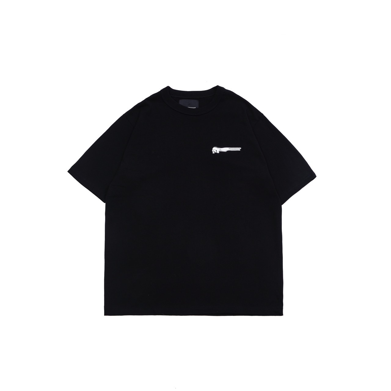 AES x Fe3c SKULL & F STRIPPED TEE