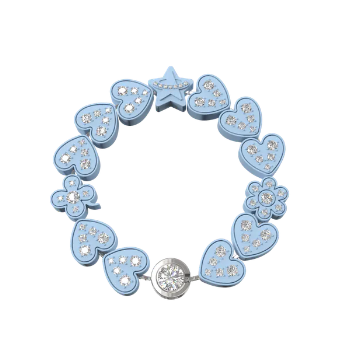 VSCH "愛心系列" 愛心四葉草磁吸手鍊