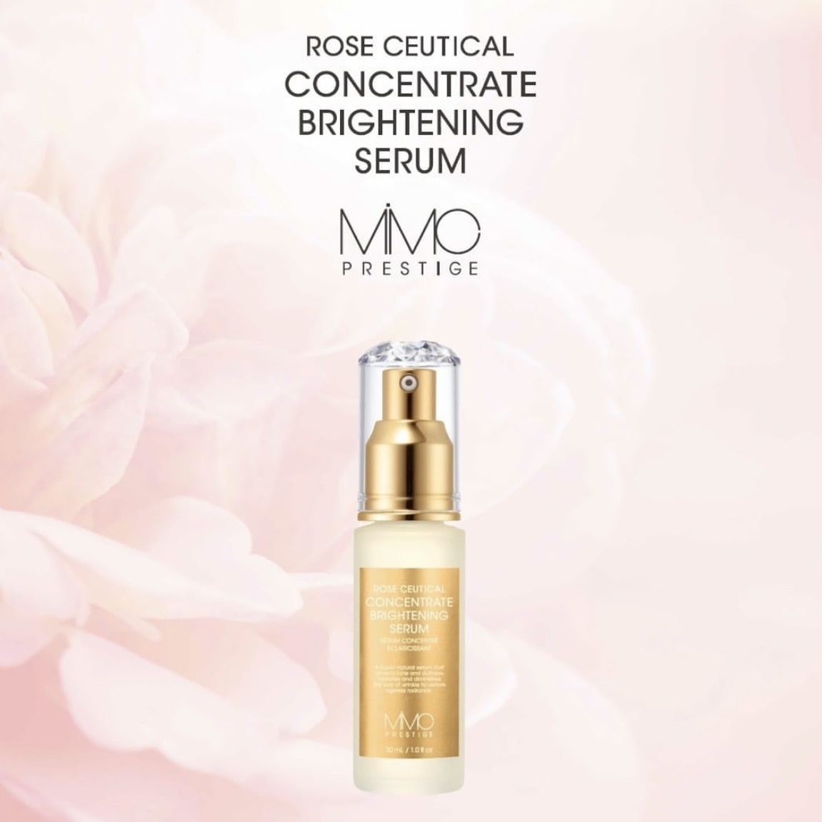 MiMC Rose Ceutical Concentrated Brightening Serum 玫瑰再生亮白精華液 30ml