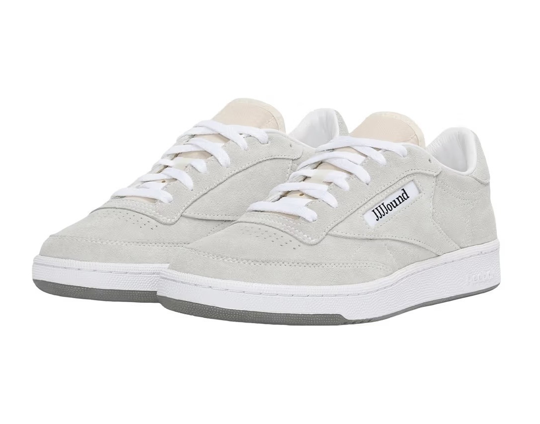 {現貨} JJJJound X Reebok Club C Light White Suede