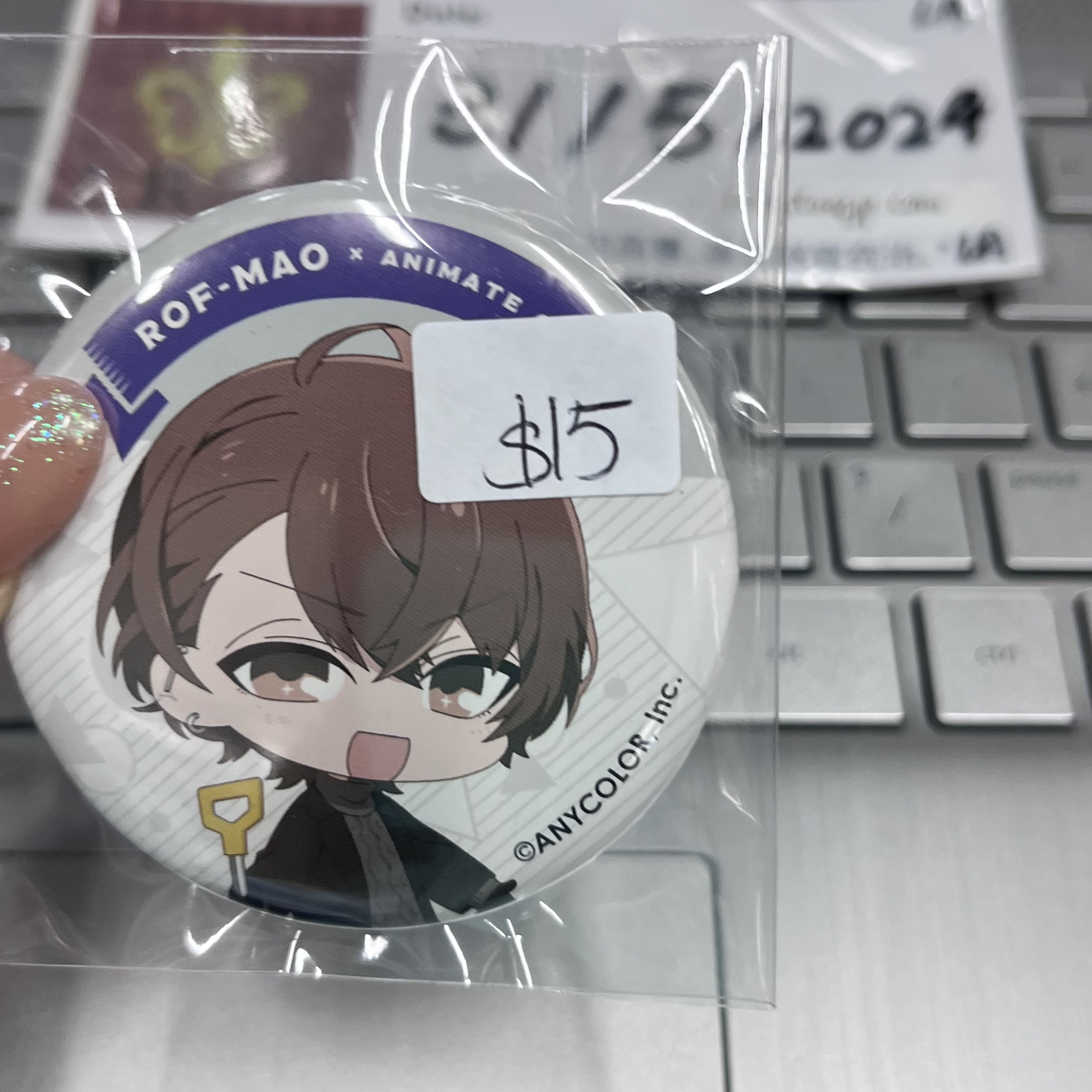 彩虹社 加賀美 襟章 rm