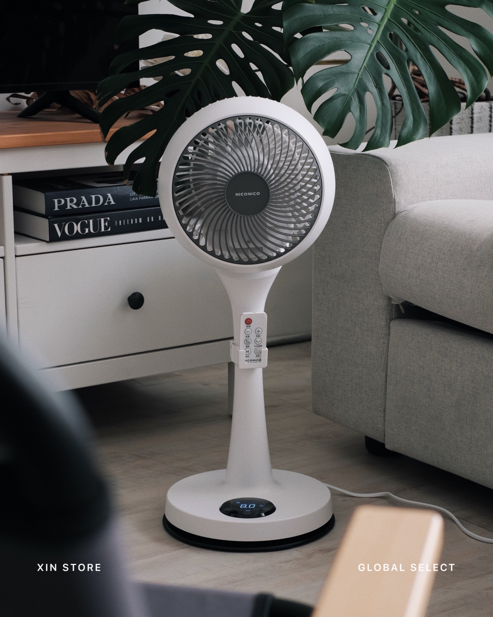 NICONICO 小白 一代 / 二代 循環扇 電風扇 電扇