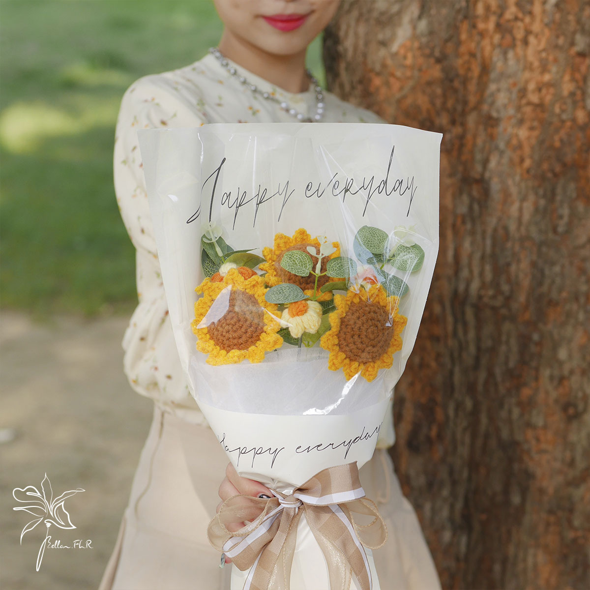 【針心有你 】針織花束