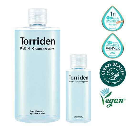 [01/11 - 30/12] Torriden DIVE IN Cleansing Water 400ml [Olive Young Planning Set]