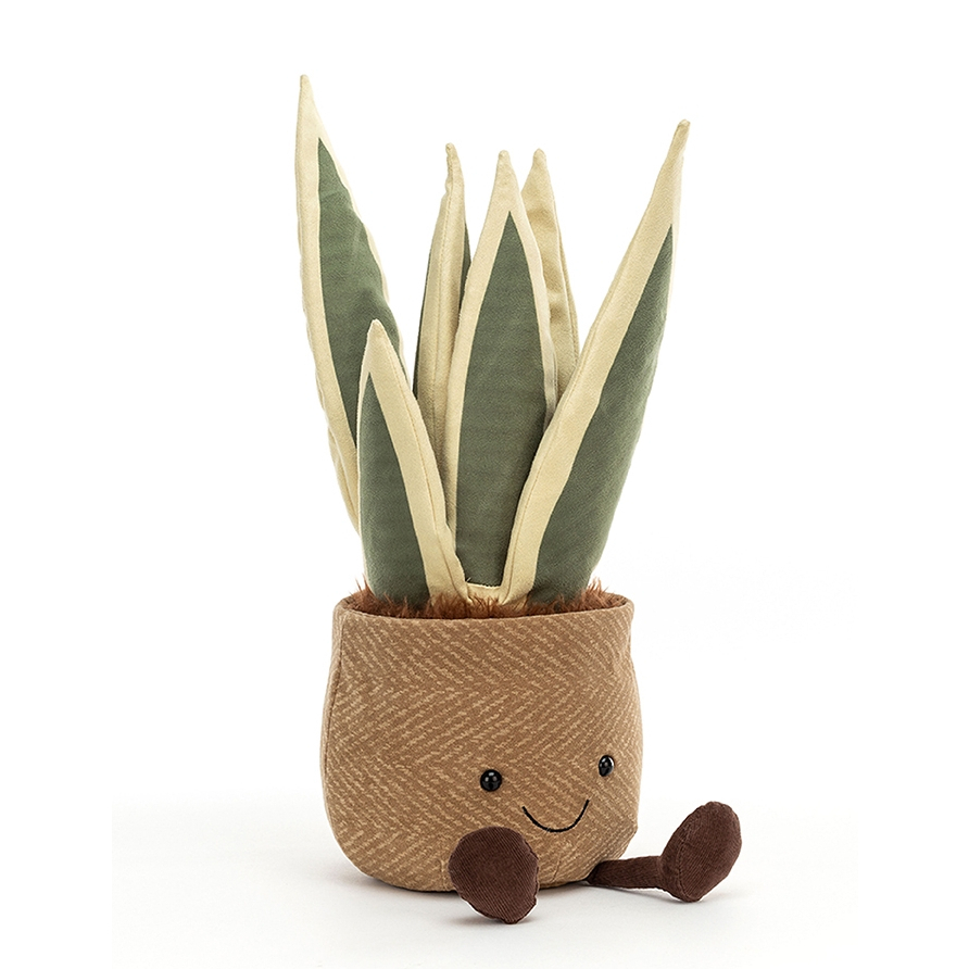 【樂森藥局】英國 Jellycat Amuseable Snake Plant 虎尾蘭 38cm/公分、絨毛玩偶
